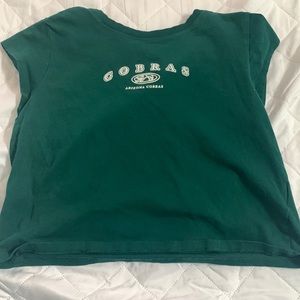 H&M college crop top